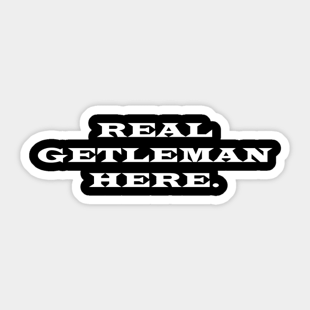 Gentleman Sticker by MartinT33